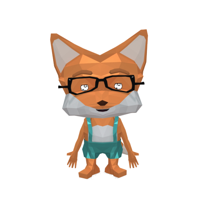 Foxy character artwork from Lumi World.